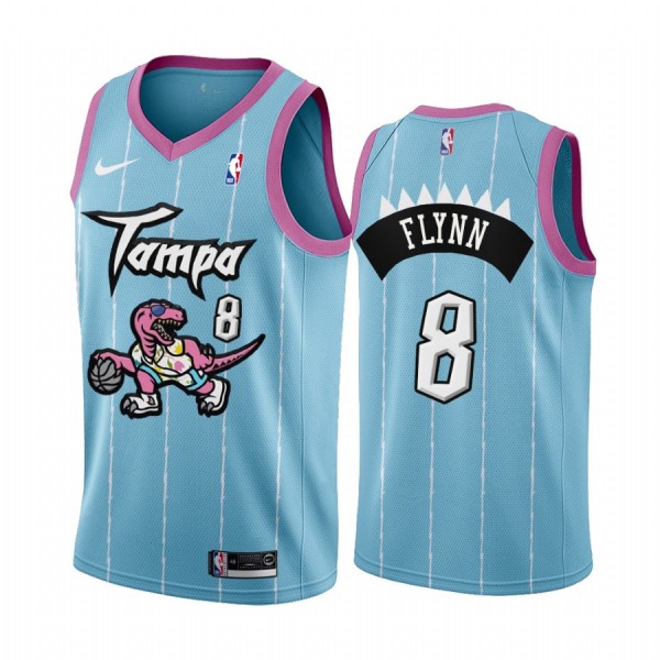 NBA Toronto Raptors Trikot Malachi Flynn 8 2021 Tampa City Swingman - Herren NBA Toronto Raptors Trikot Malachi Flynn 8 2021 Tampa City Swingman - Herren